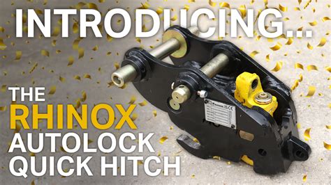 volvo mini digger quick hitch|rhinox automatic quick hitch.